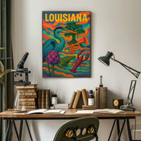 Louisiana Vibrance Poster