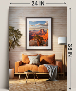 Desert Serenity Poster