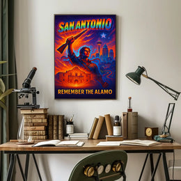Remember The Alamo Poster