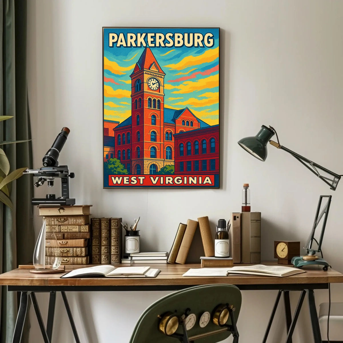 Parkersburg, West Virginia Poster