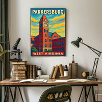 Parkersburg, West Virginia Poster
