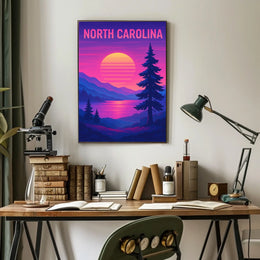 North Carolina Sunset Poster