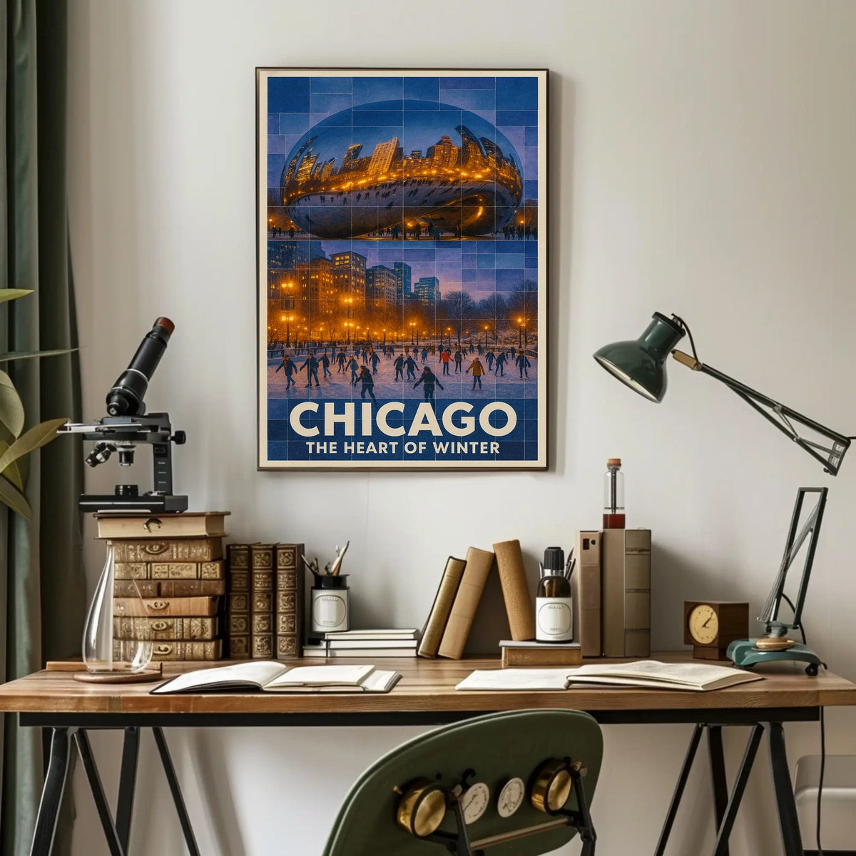 Chicago The Heart Of Winter Poster