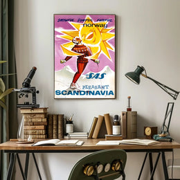 Snowful, Sunful, Funful Norway Poster PosterGoat