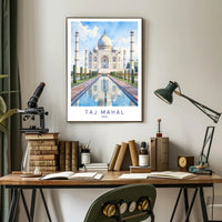 Taj Mahal Poster PosterGoat