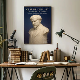 Claude Debussy The Sound Of Silence Poster