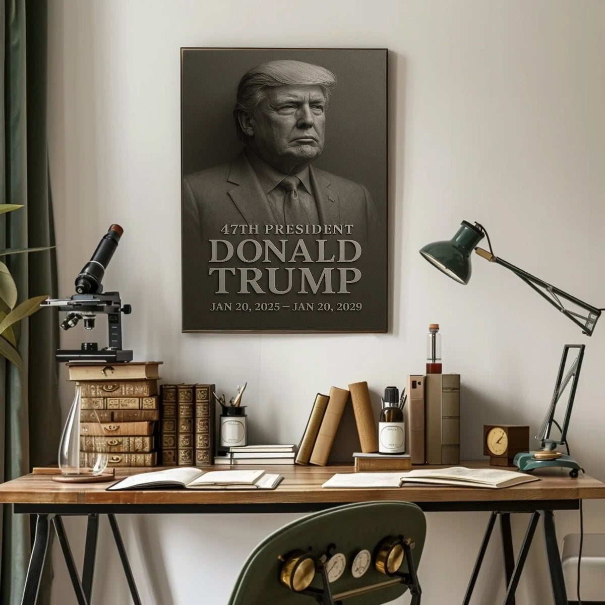 Donald Trump 47th President Poster