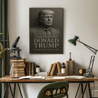 Donald Trump 47th President Poster