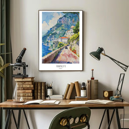 Amalfi Coast Italy Poster