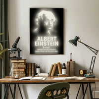 Albert Einstein Theory Of Relativity Poster