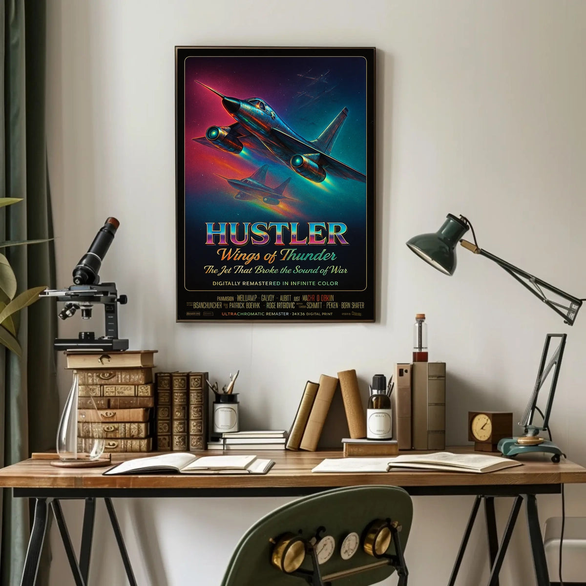 Hustler Wings Of Thunder Poster