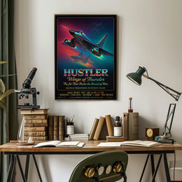 Hustler Wings Of Thunder Poster