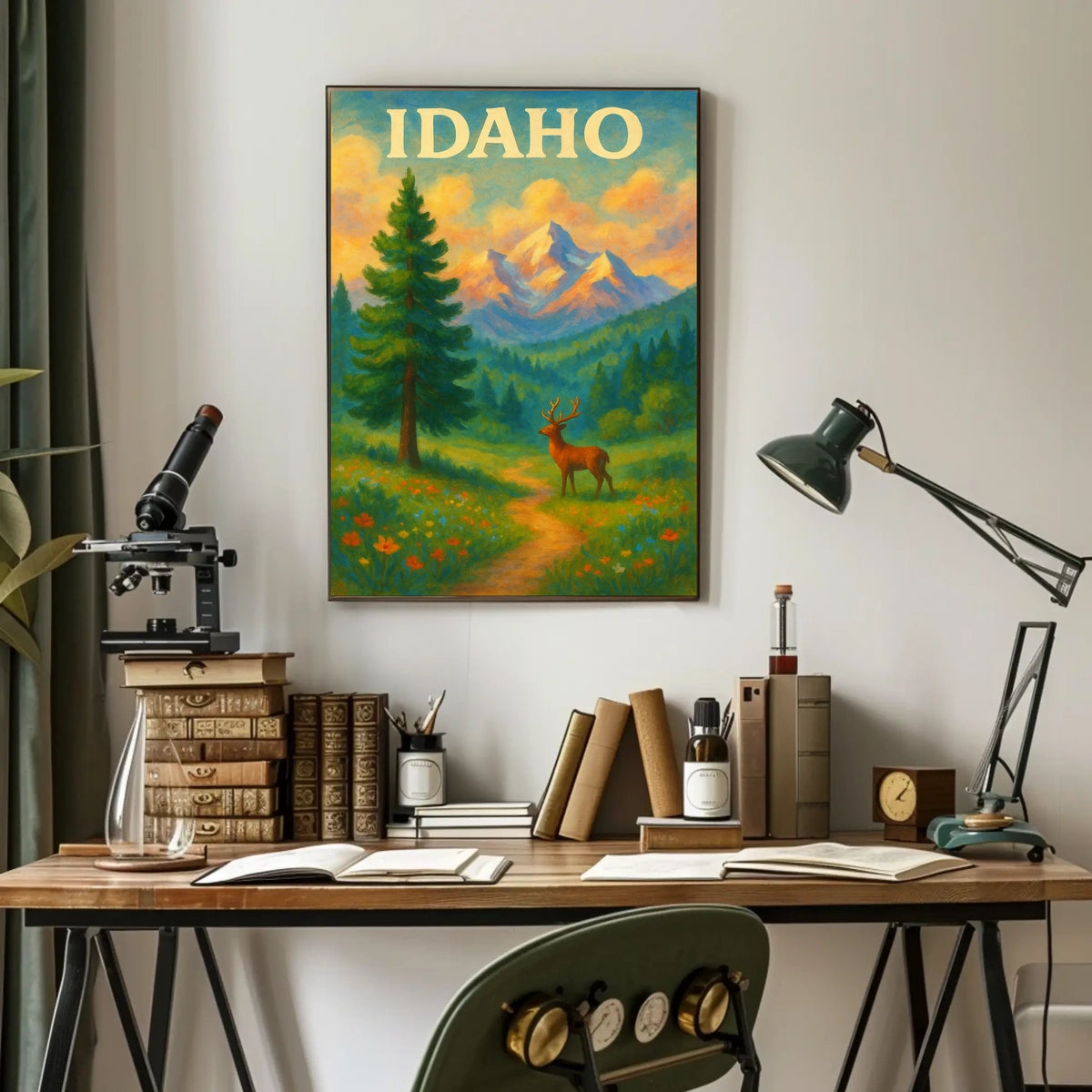 Idaho Wilderness Poster