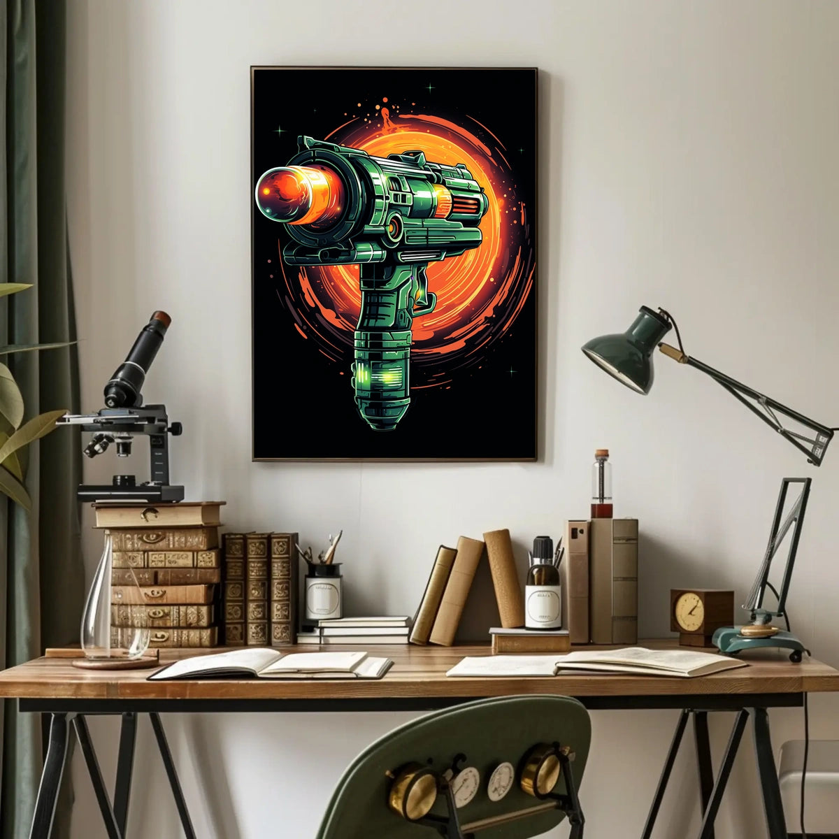 Cosmic Blaster Poster