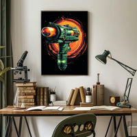 Cosmic Blaster Poster