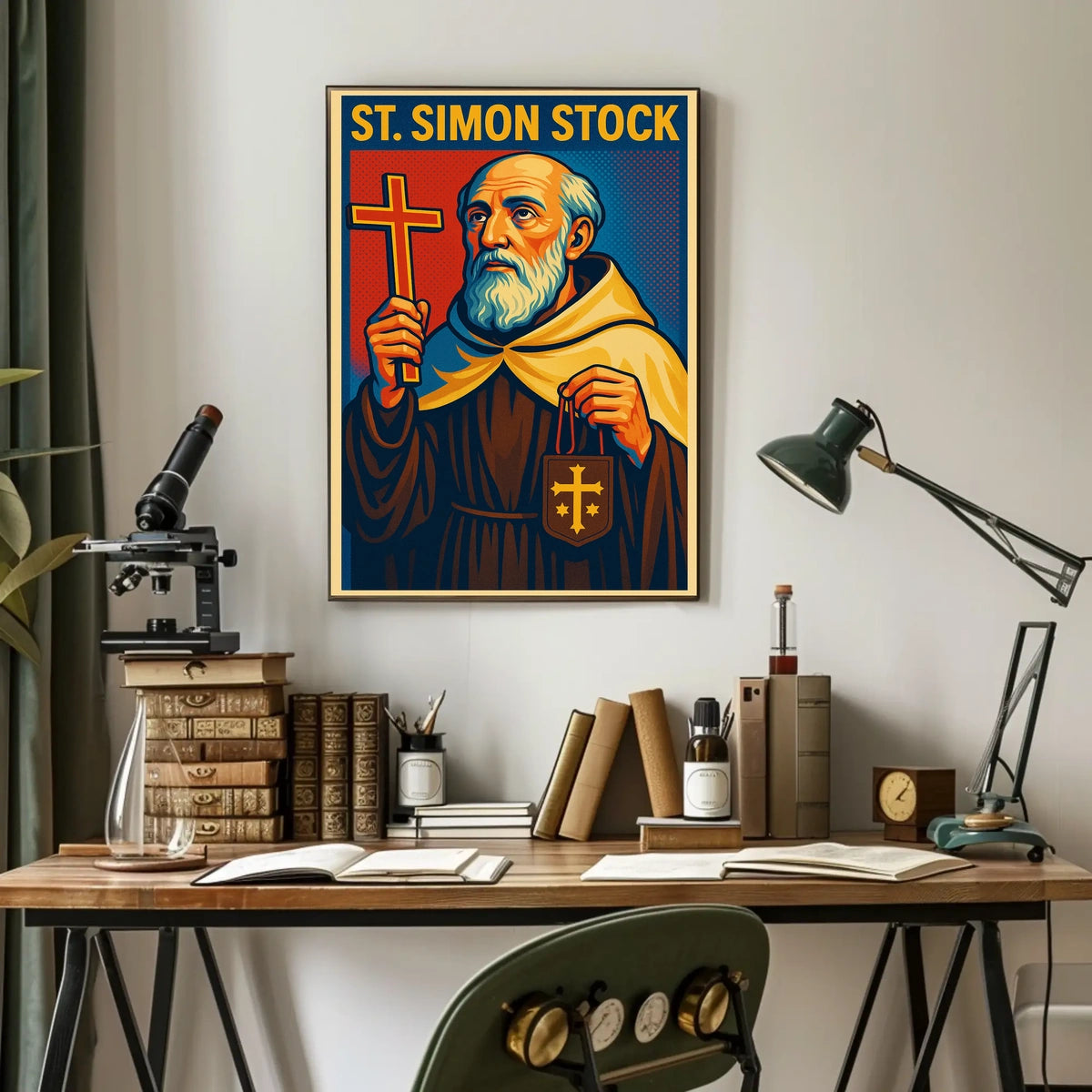 St. Simon Stock Poster