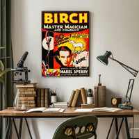 Magic Show Extravaganza Vintage Artistic Poster