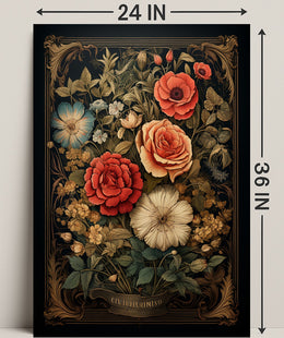 Floral Elegance Poster