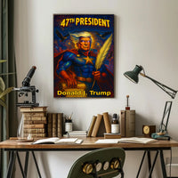 Donald Trump 47th President The Presidential Chronicles Poster PosterGoat
