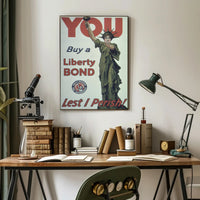 Buy Liberty Bonds Now! World War I Propaganda Poster