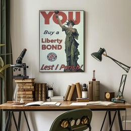 Buy Liberty Bonds Now! World War I Propaganda Poster