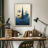 Iconic Landmarks of the Desert Poster