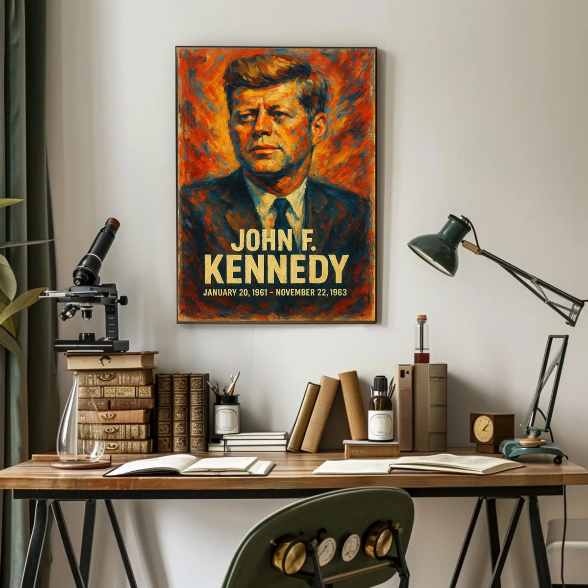 John F. Kennedy 35Th President Poster