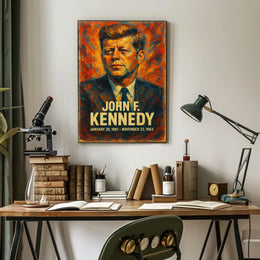 John F. Kennedy 35Th President Poster