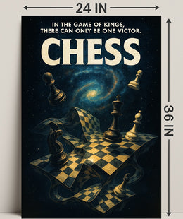 Chess - The Game of Kings Poster PosterGoat
