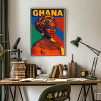 Ghanaian Elegance Poster