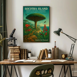 Socotra Island Yemens Natural Wonder Poster