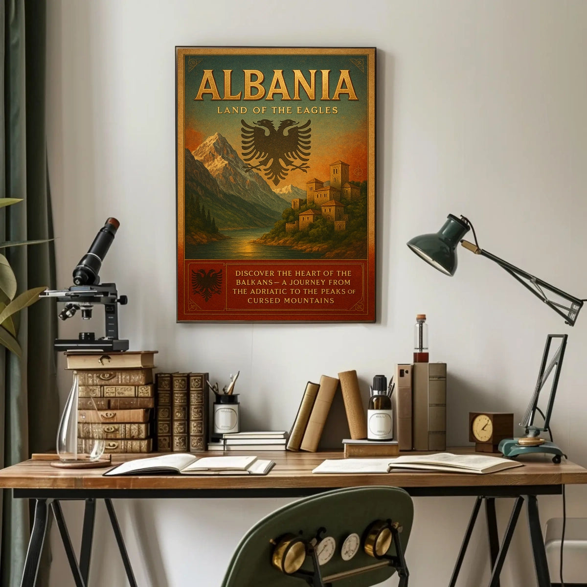 Albania Land Of The Eagles Poster