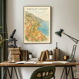 Amalfi Coast Dreamscape Poster