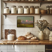 Serene 19th Century Pastoral Landscape Artistic Poster