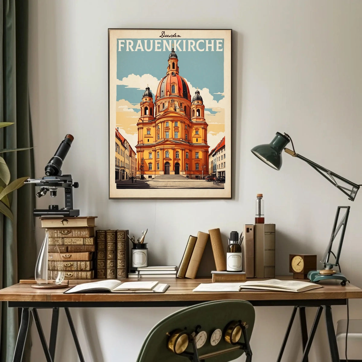 Frauenkirche in Dresden Poster