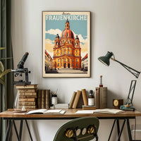 Frauenkirche in Dresden Poster