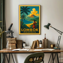 Lombok, Indonesia Poster