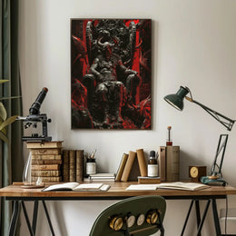 Throne Of The Dark King Poster Decor Art Print PosterGoat