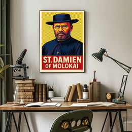 St. Damien of Molokai Poster