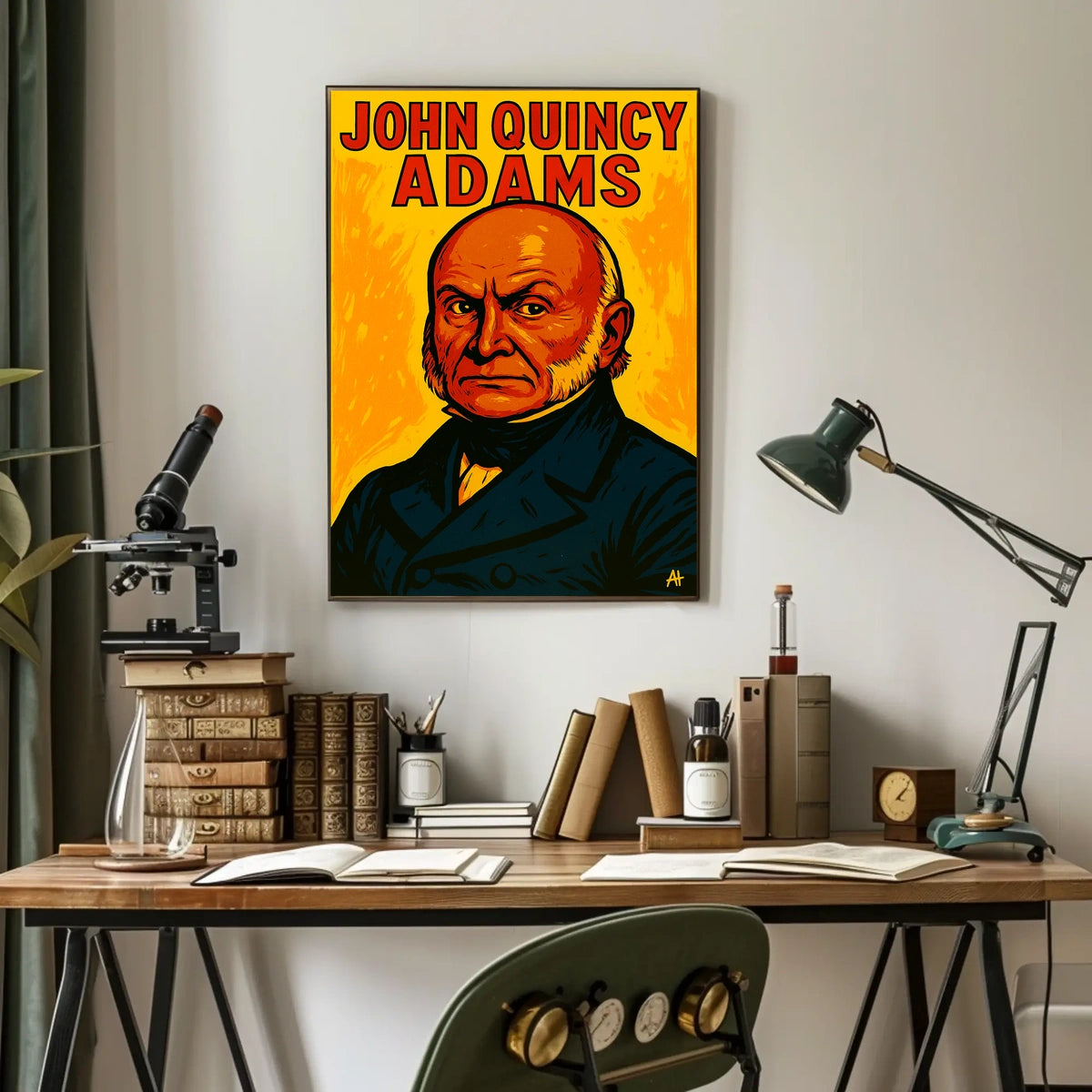 John Quincy Adams Poster