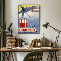 Champery Ski Resort Poster