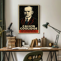 Calvin Coolidge 30th President Poster