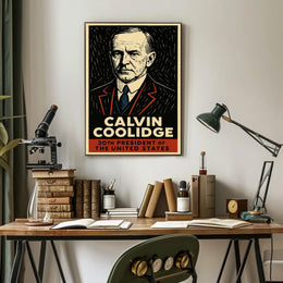 Calvin Coolidge 30th President Poster