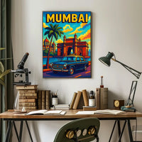 Vibrant Mumbai Poster