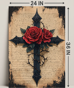 Roses And Thorns Poster