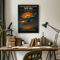 Consolidated Vultee XP-81 Poster