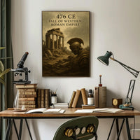 Fall of the Western Roman Empire Poster PosterGoat