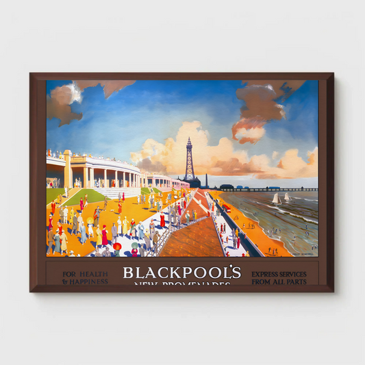 Blackpool New Promenades Poster