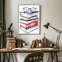 stack of books Poster