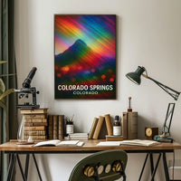 Colorado Springs Vivid Landscape Poster